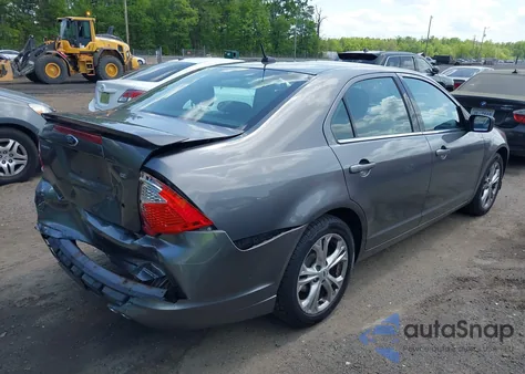 2012 Ford Fusion Se from USA, damaged, VIN 3FAHP0HA4CR408653